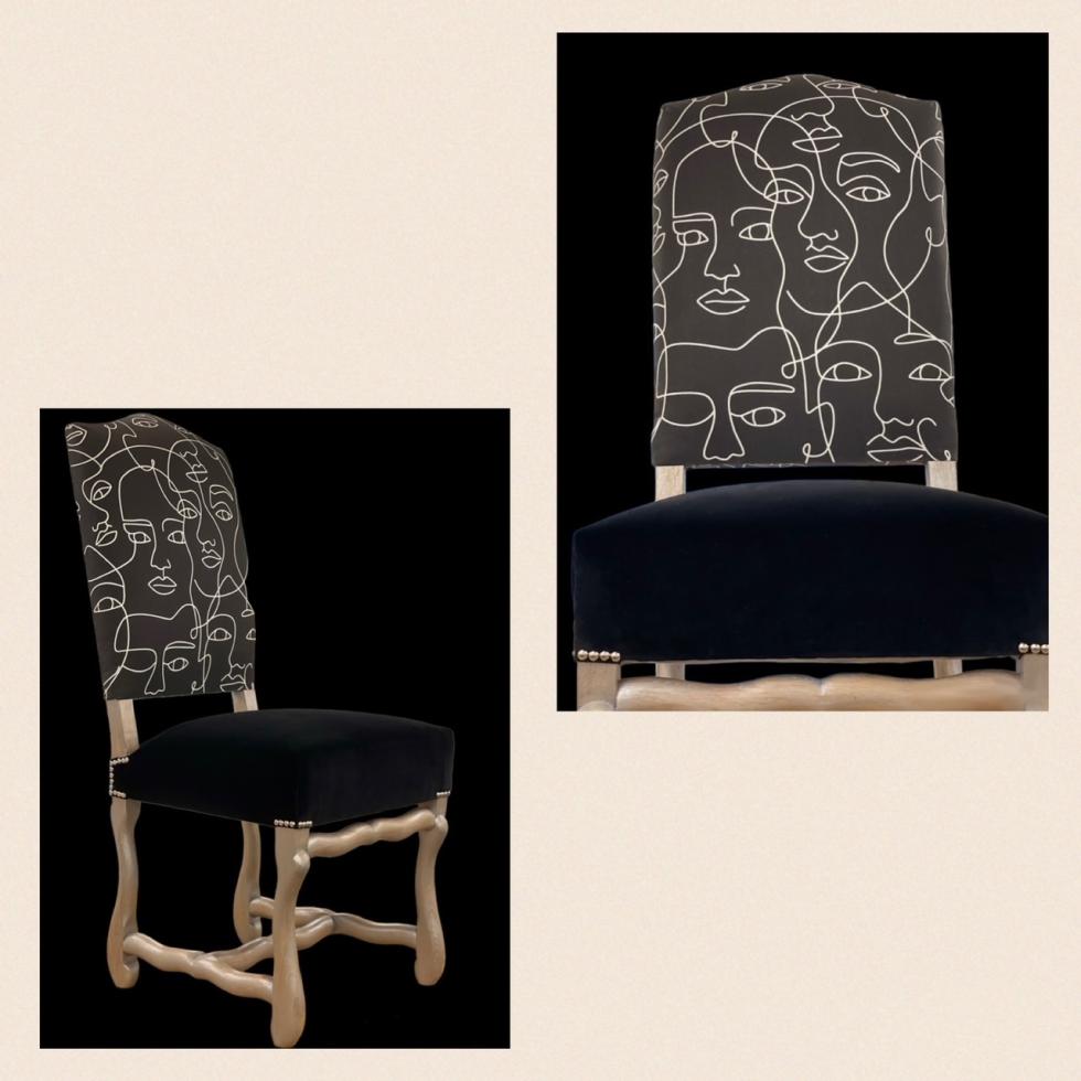 Chaise Louis XIII